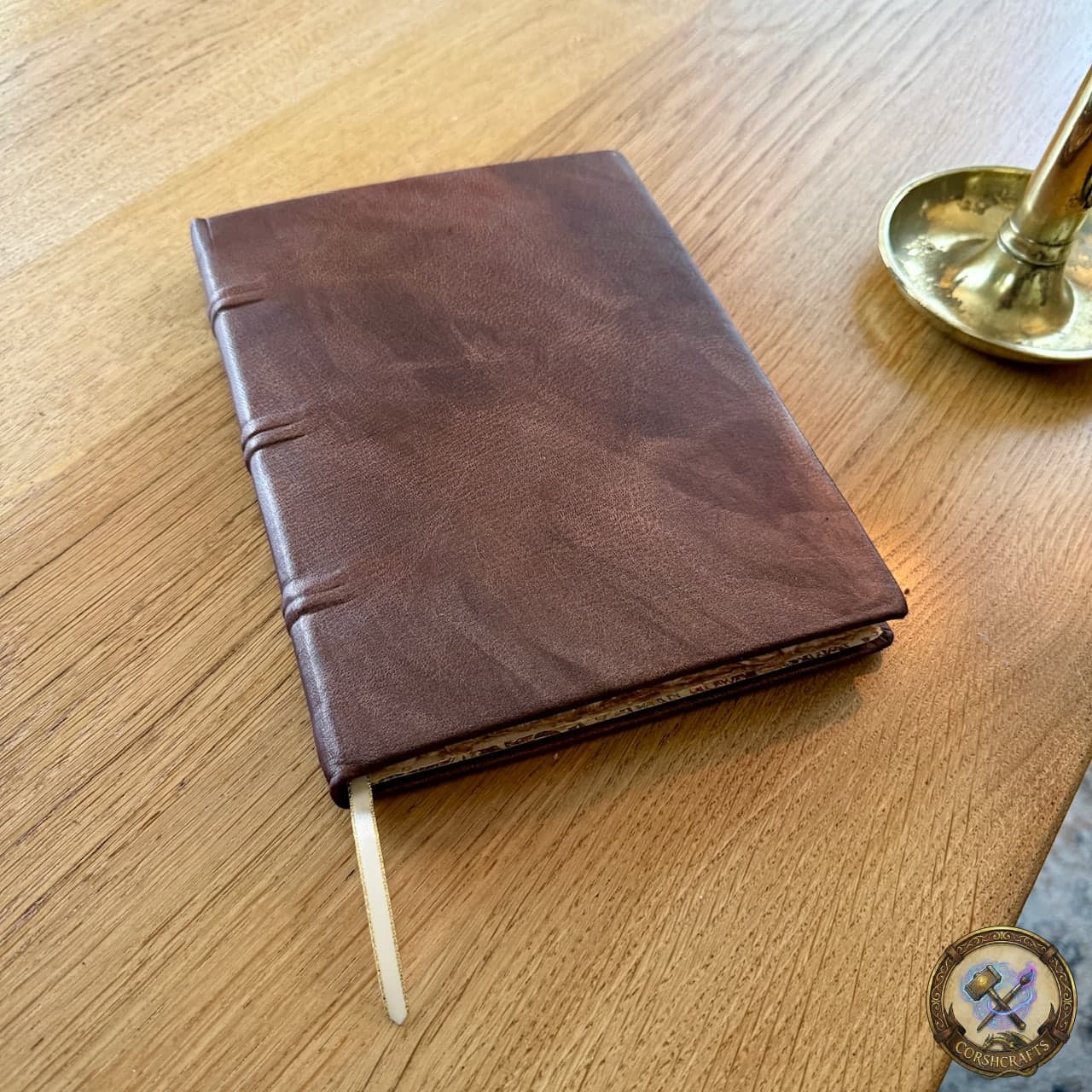 Carnet en reliure médiévale