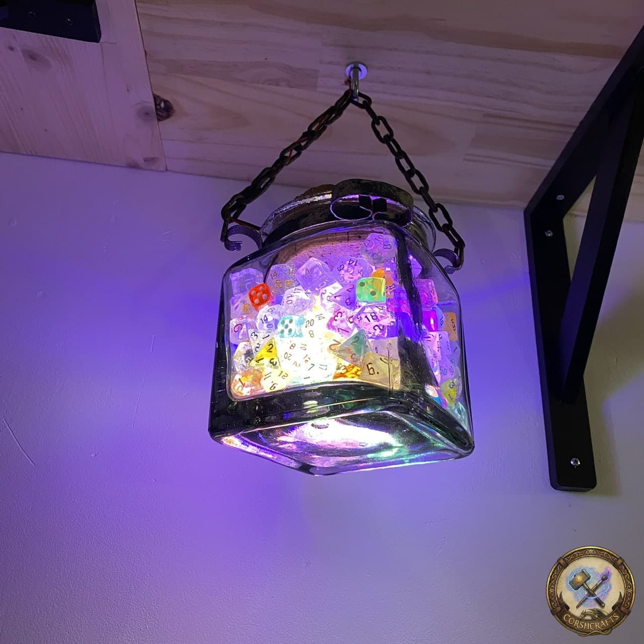 Pot des Arcanes - Lampe à dés