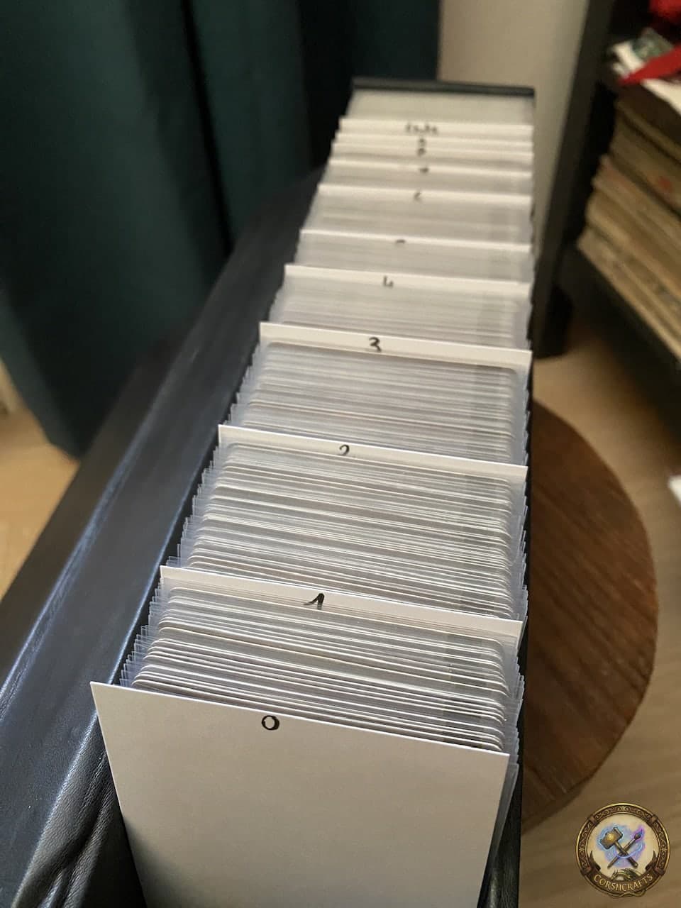 Boîte à cartes de sorts Dragons