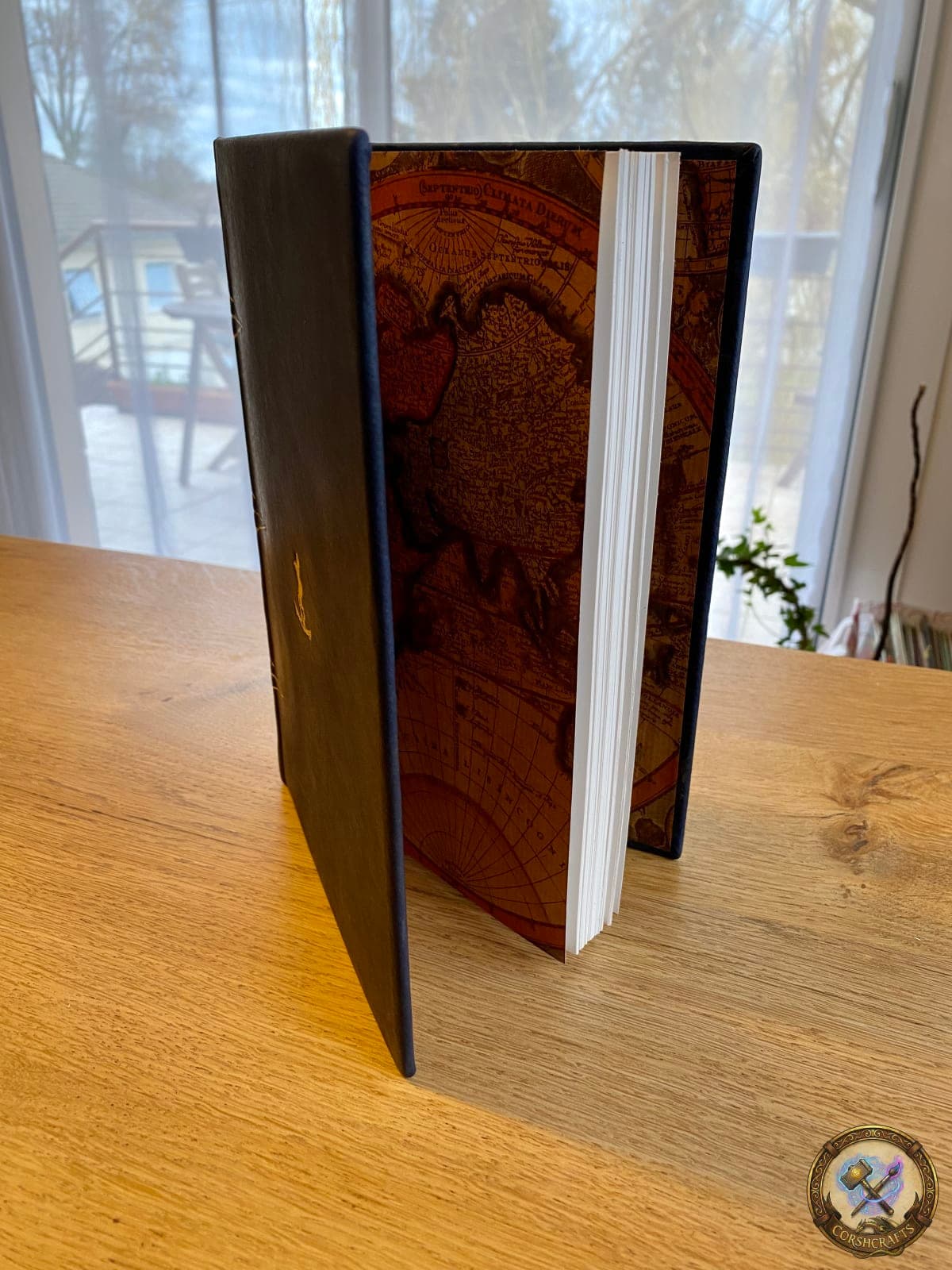 Carnet relié thème marin