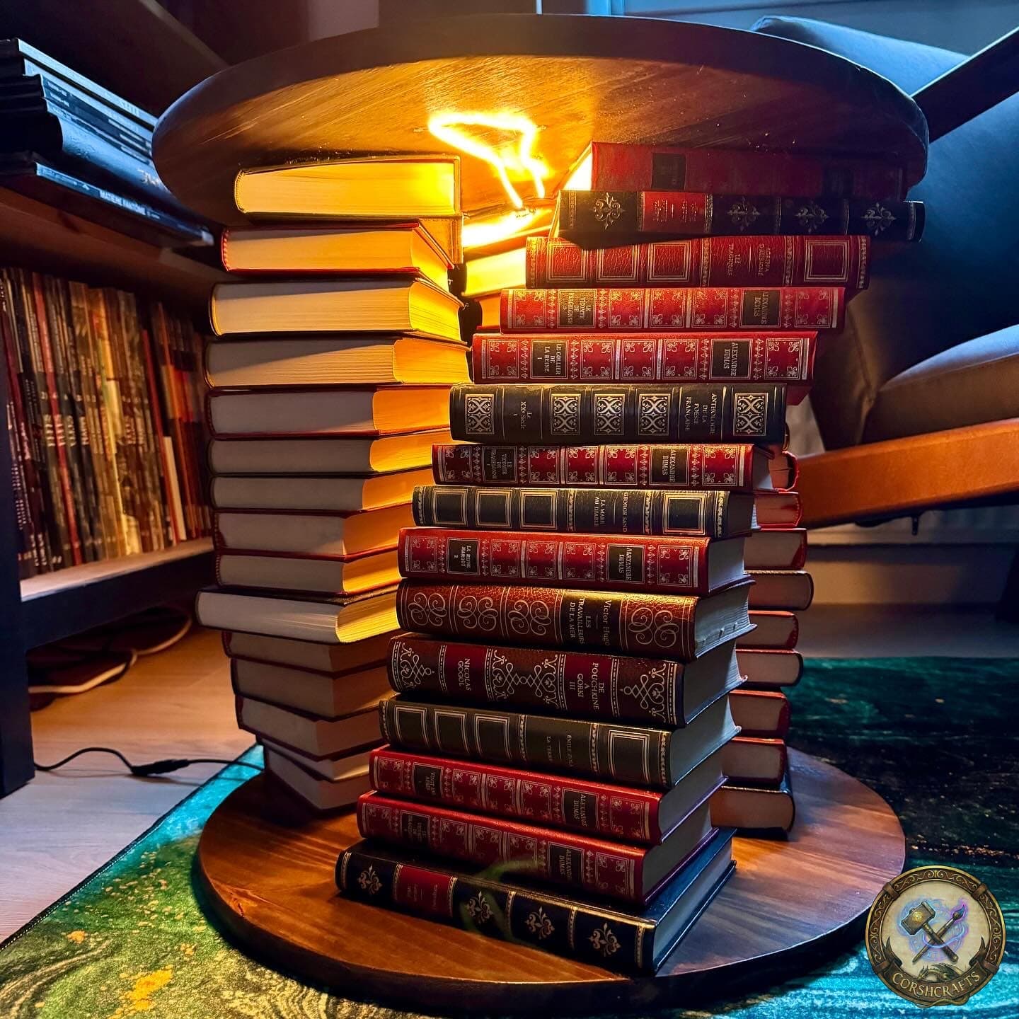 Table bibliothèque